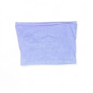 Aeropostale Seriously Soft Seamless Purple ribbed tube top